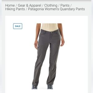 NEW CONDITION PATAGONIA QUANDARY PANTS IN DARK GRAY. Great Quality!